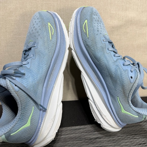 Hoka One Clifton 9 - Mens 8 - Blue Running Shoes 1127895 DLL main image 9